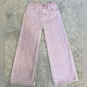 Old Navy Girls 7 - High Rise Baggy Wide Leg Jeans